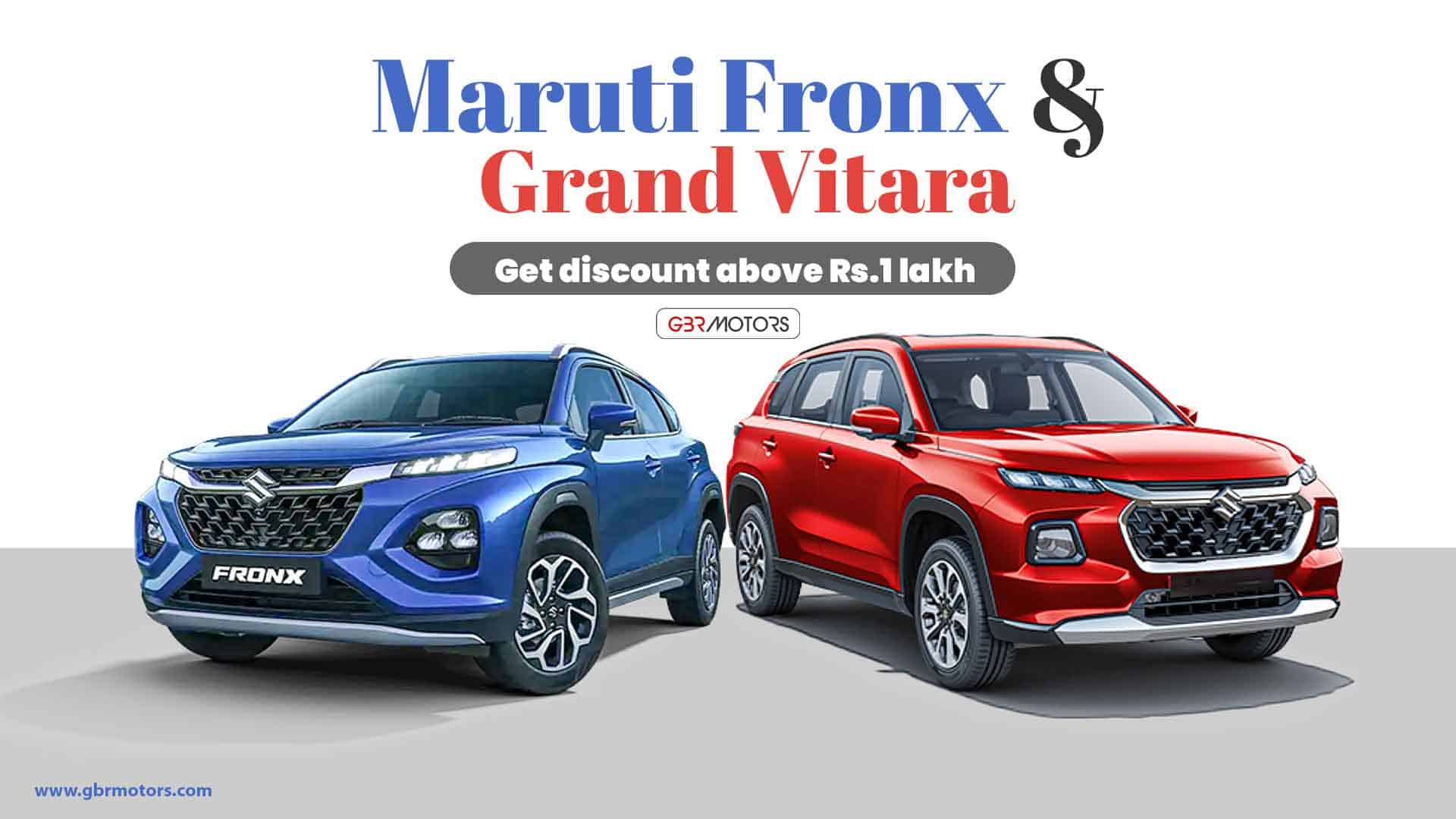 Fronx & Maruti Grand Vitara, Rs. Get discount above Rs.1 lakh