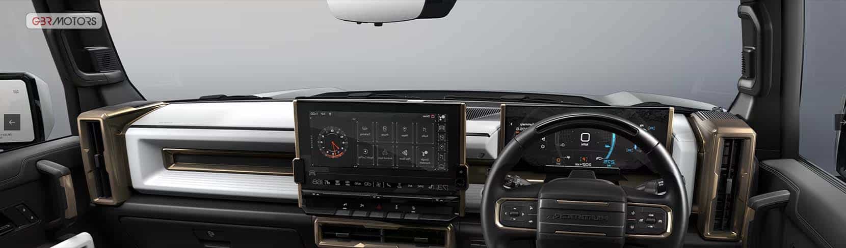 Hummer EV interior