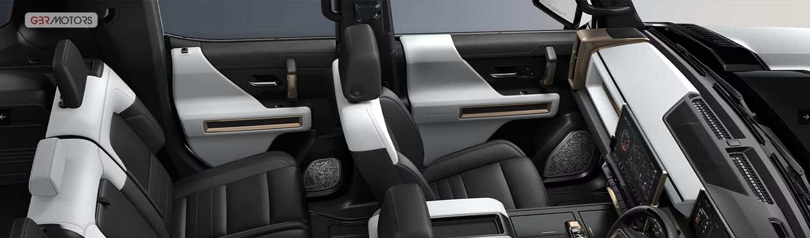 Hummer EV interior