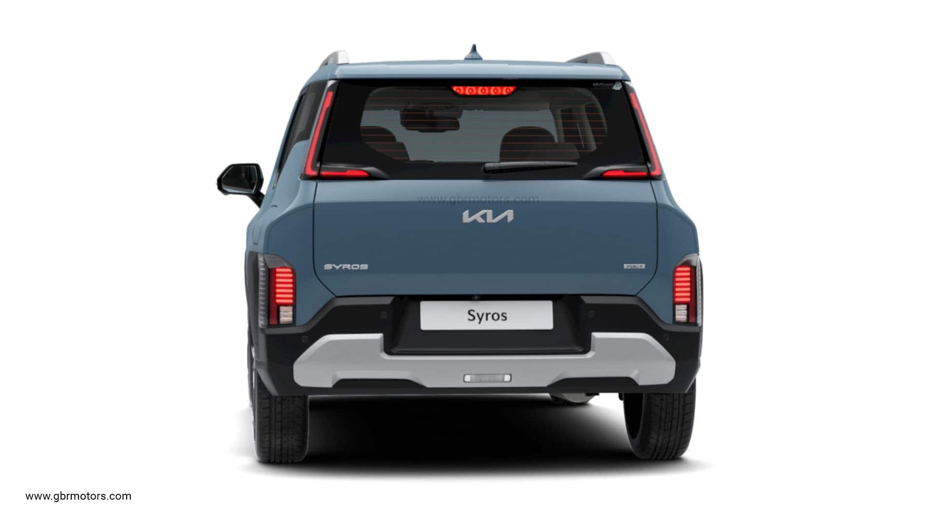 Kia Syros India rear view
