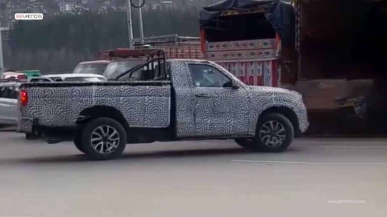 Mahindra Scorpio N Pickup Truck New Spy Shots Key Features and Expected Launch Details gbr motors gbrmotors 5