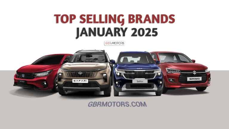 Top 10 Car Brands in India Jan 2025