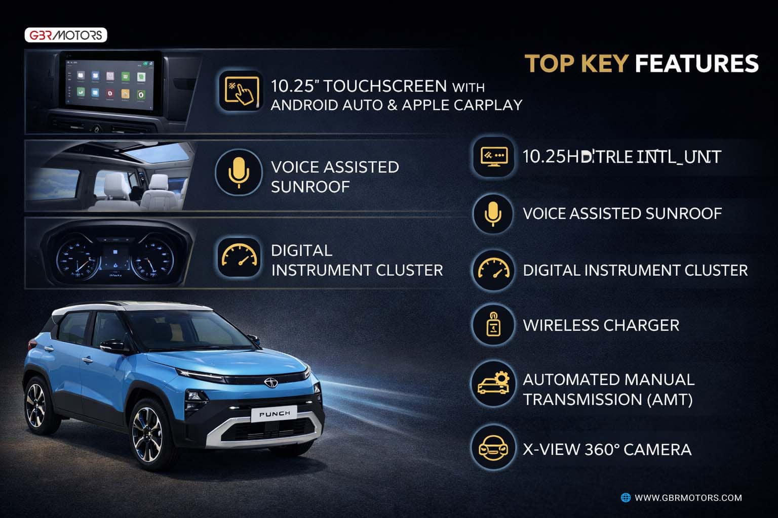 Tata Punch Facelift 2026: New Design, Interior, Features, Mileage, Safety and Price Details 8 Tata Punch Facelift 2026