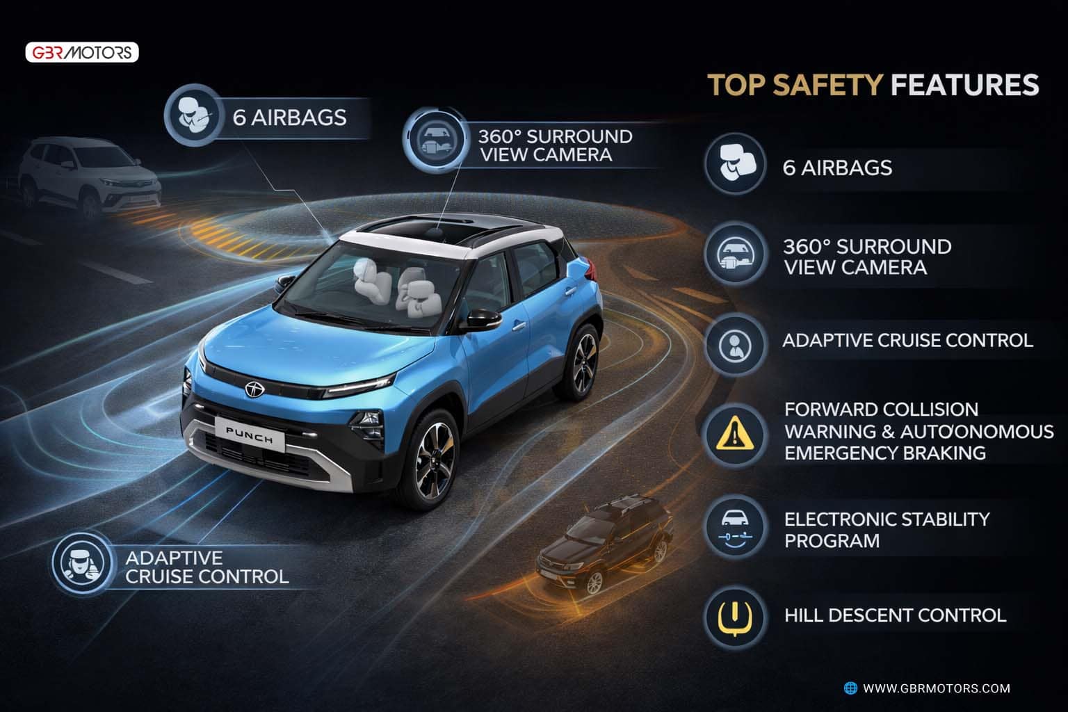 Tata Punch Facelift 2026: New Design, Interior, Features, Mileage, Safety and Price Details 11 Tata Punch Facelift 2026